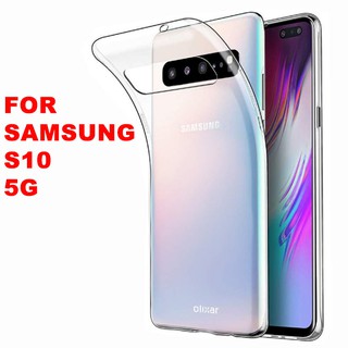 ốp lưng dẻo silicon trong suốt Samsung S10 5G