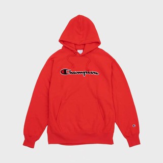 Áo nỉ hoodie Champion Reverse Weave Chenille Script GF68  Y07470  082018