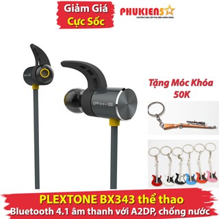  Tai nghe bluetooth không dây Plextone BX343 - Dáng thể thao - Chống nước