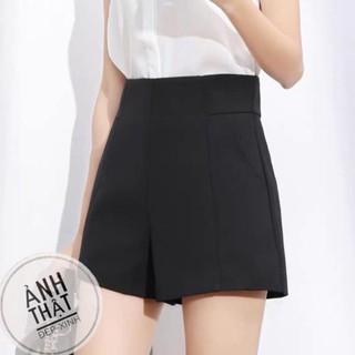 Quần short khoá Chìm cạp cao