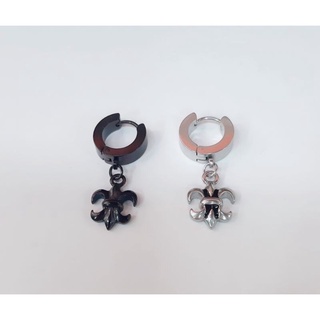 Khuyên vòng rơi chrome heart/ khuyên thép y tế