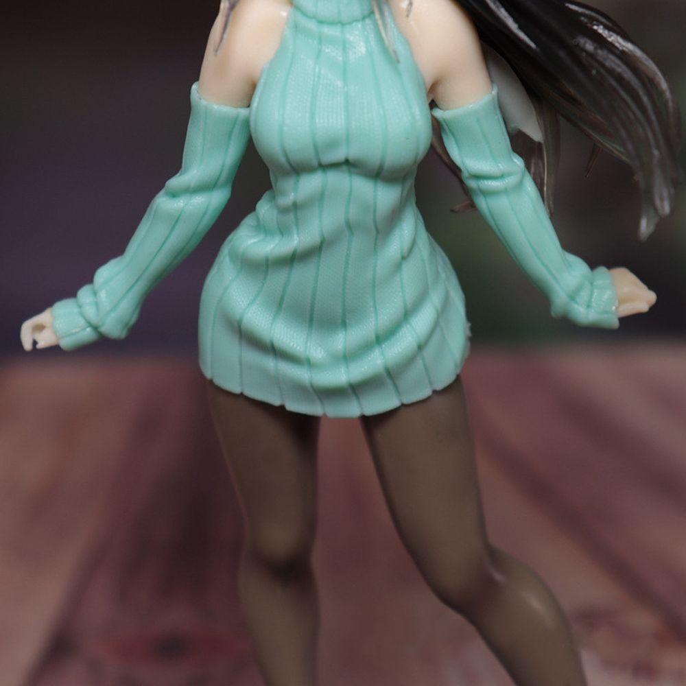 Mô Hình Nhân Vật Sakurajima Mai Mặc Đầm Dệt Kim 20cm