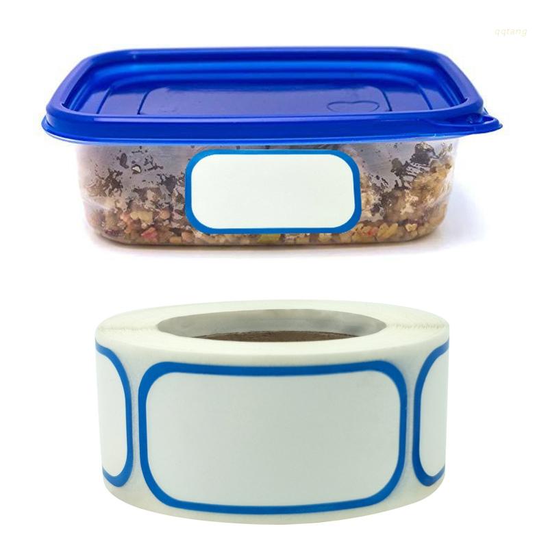 Set 300 Nhãn Dán Ghi Tên Thức Ăn Không Để Lại Dư Lượng Tiện Lợi Dành Cho Nhà Bếp