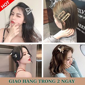 Kẹp Tóc Mới Nhất 2021 Nhiều Kiểu Dáng [Hàn Quốc Hot Trend]