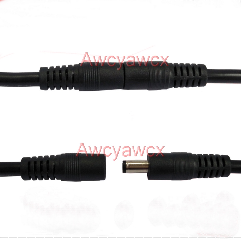 Dây Cáp Nối Dài Cho Quạt Điện Năng Lượng Mặt Trời 5.5mm x 2.1mm 1M 3M 5M 10M 5V 9V 12V