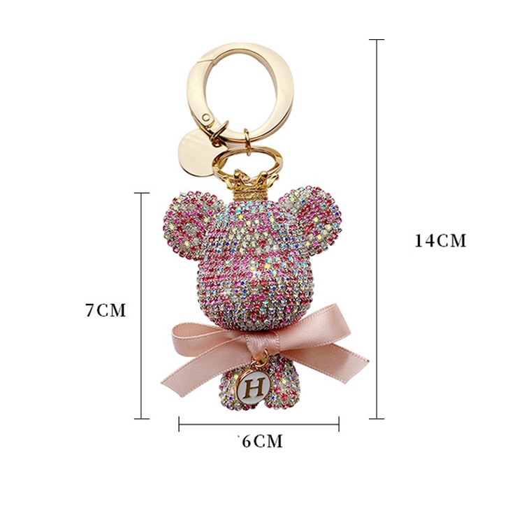 Móc Khóa Con Gấu, dùng cho chìa khóa, túi xách