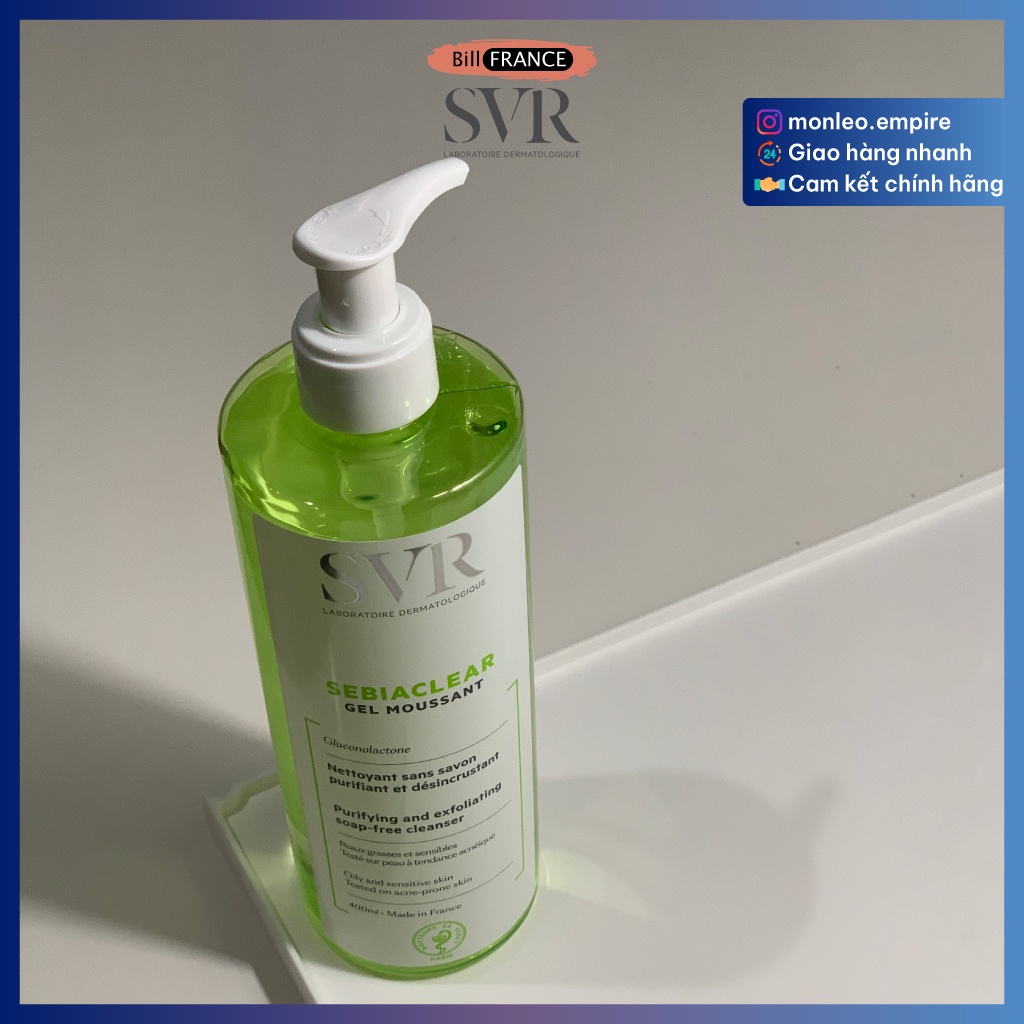 Sữa rửa mặt SVR SEBIACLEAR Gel Moussant 400ml | BigBuy360 - bigbuy360.vn