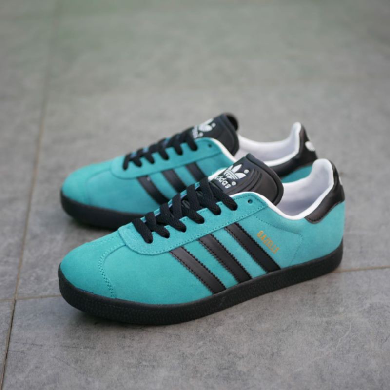 Giày Thể Thao Adidas Gazelle Truqoise Tosca Màu Đen Chính Hãng