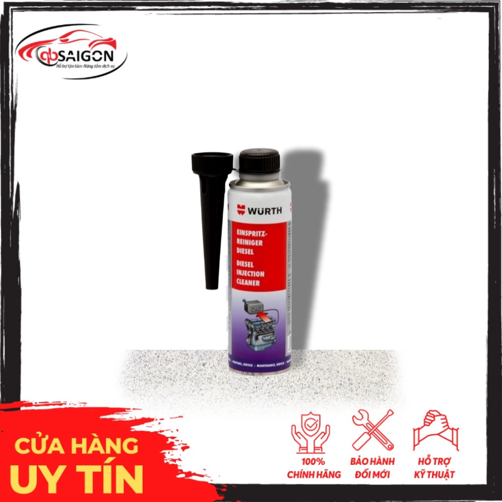 ] 🚗 Phụ Gia Súc Béc Dầu 300ML - Wurth - Đức - 5861011300