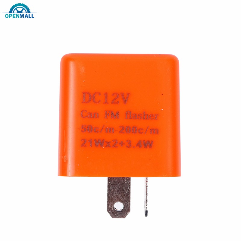 Rơ le đèn led điện tử xi nhan 2 PIN 12V ánh sáng nhấp nháy