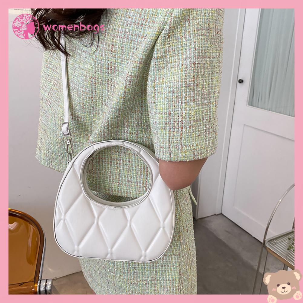 ✿ Wb ✿ Túi Xách Da PU Hình Tròn Thời Trang Cho Nữ✿