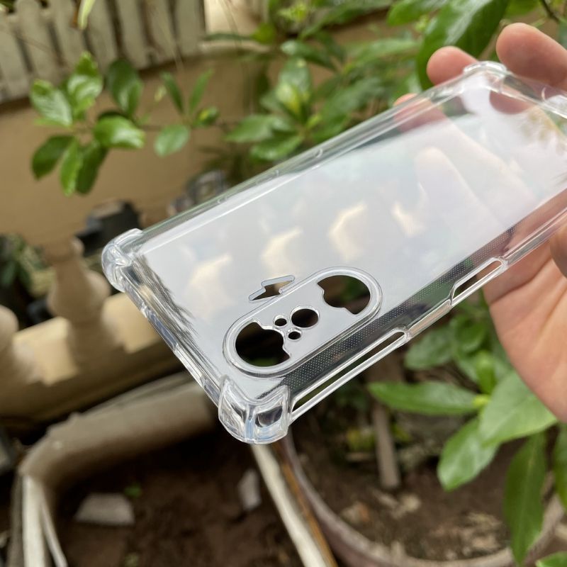 Ốp lưng xiaomi Redmi K40 Gaming trong suốt chống sốc bảo vệ camera.