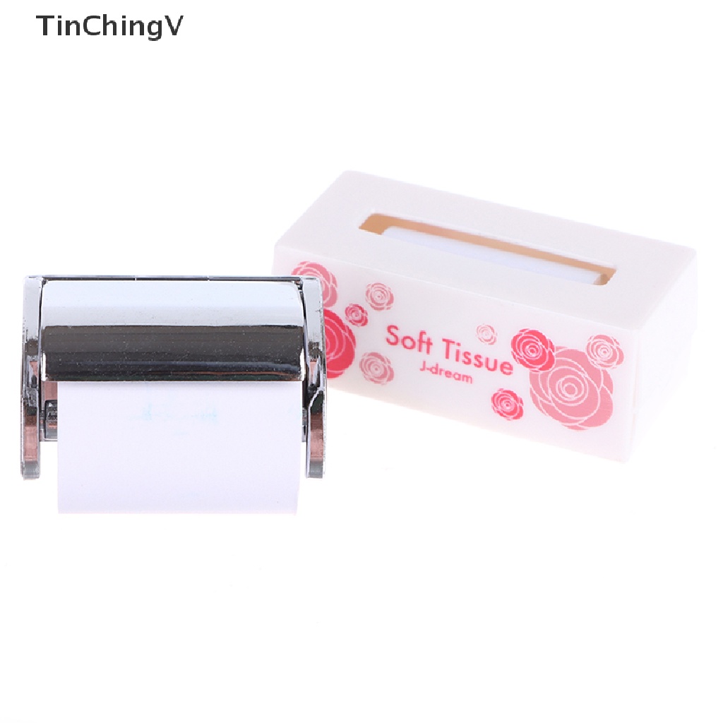 Cuộn Giấy Vệ Sinh Trang Trí Nhà Búp Bê Tỉ Lệ 1 / 12