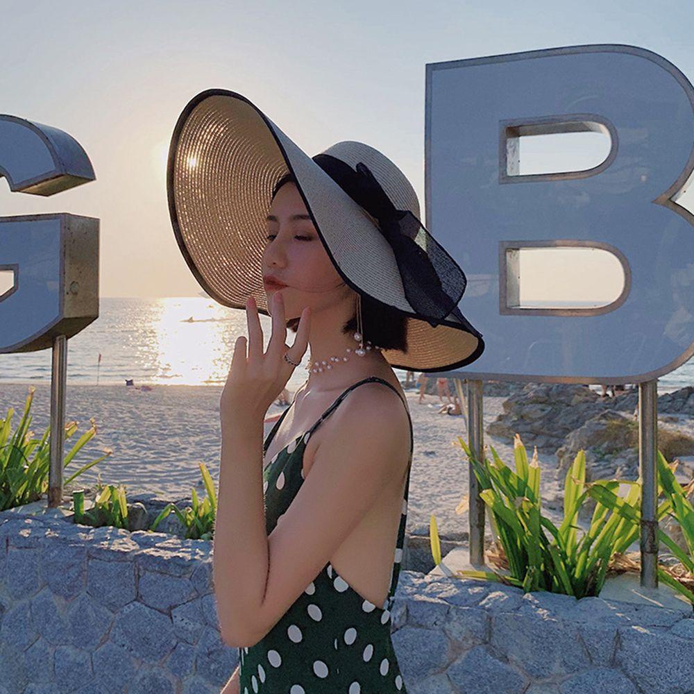 ME Nón Rộng Vành Đi Biển Thời Trang Cho Nữ