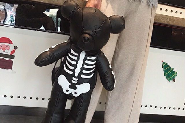 Balo da gấu teddy xinb xinh