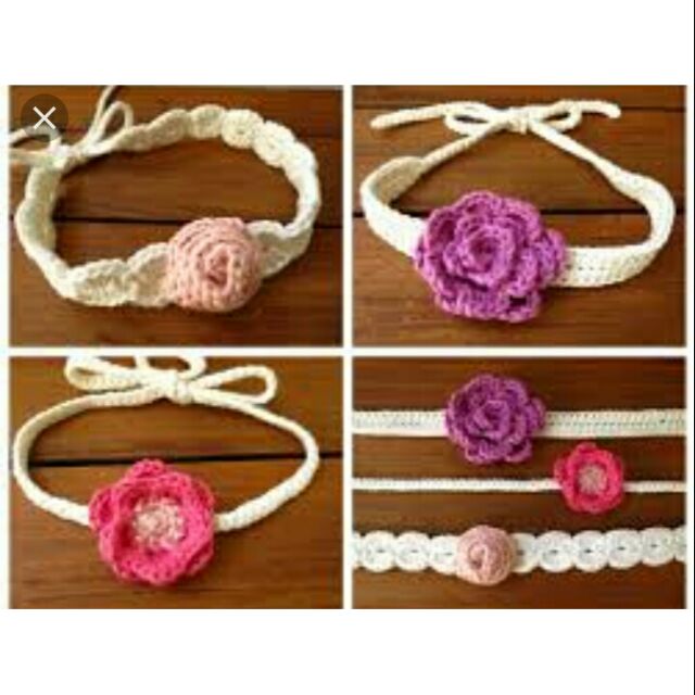 Băng đô len handmade cho mẹ và bé sành điệu