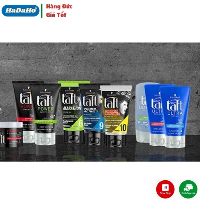 Gel vuốt tóc Taft Schwarzkopf 150ml Đức