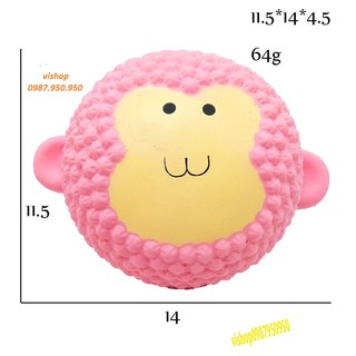 SquiShy bánh mặt khỉ bự