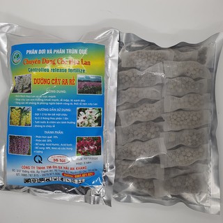 Phân Dơi & Trùn Quế viên nén tròn - Dưỡng Cây Ra Rễ - 36 túi 550gr