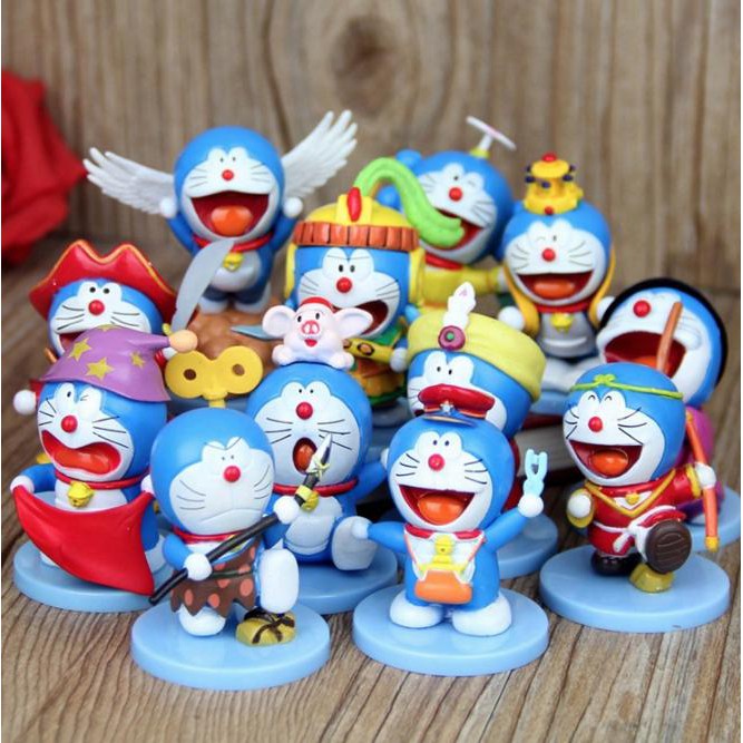 [[ 12 BẢO BỐI BÁN LẺ ]] MÔ HÌNH TRANG TRÍ DORAEMON XINH XẮN, ĐỒ TRANG TRÍ CHÍNH HÃNG