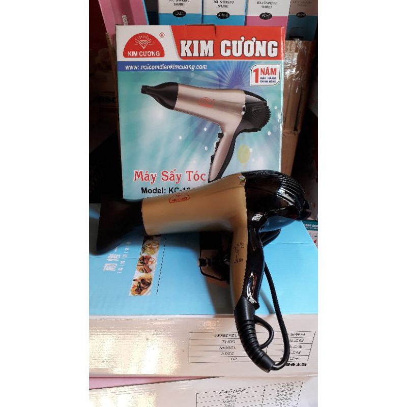 MÁY SẤY TÓC KIM CƯƠNG 2000W CHÍNH HẢNG
