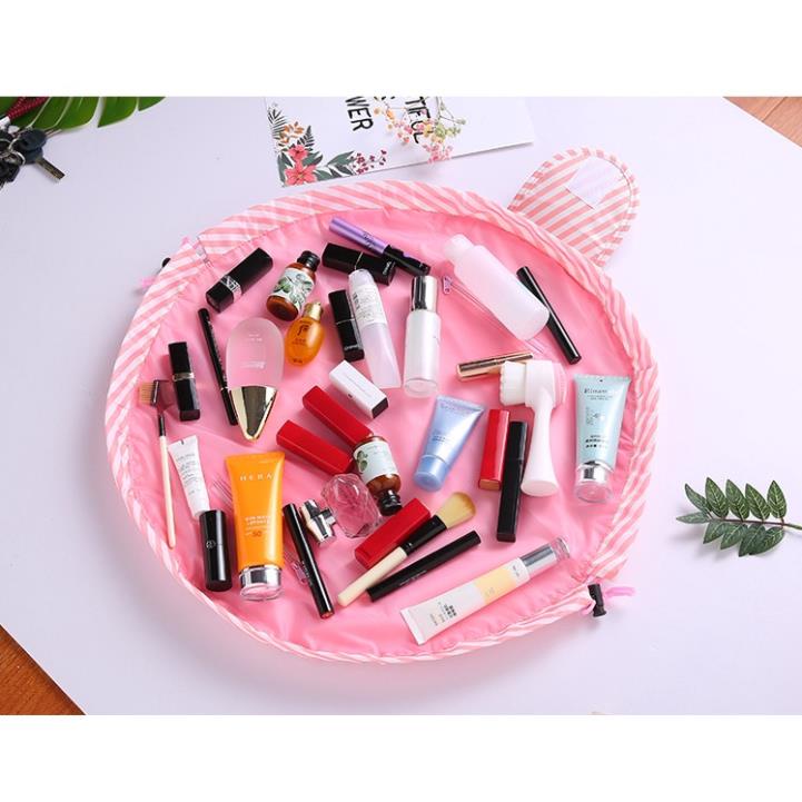 Túi Đựng Mỹ Phẩm Du Lịch Dây Rút(TRÒN) (GIAO MẪU NGẪU NHIÊN)