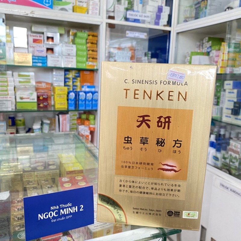 ✅ [Chính Hãng] Đông Trùng Hạ Thảo TenKen Bổ phổi ích thận (60 viên)