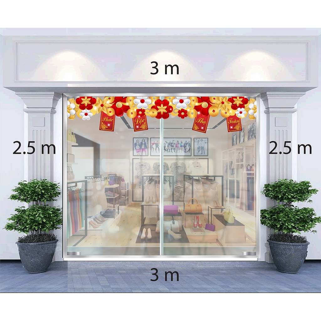 DECAL TRANG TRÍ TẾT 2021 SỐ 104