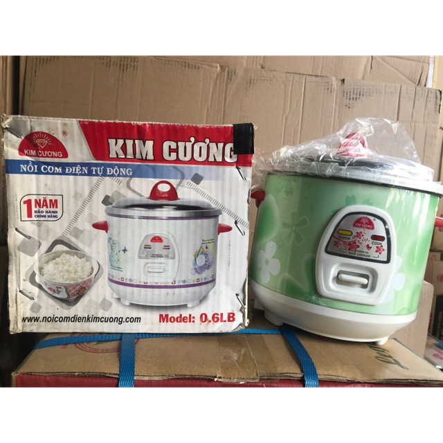 NỒI CƠM ĐIỆN KIM CƯƠNG 0.6L