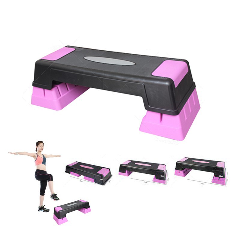 🎁 Bục tập aerobic cao cấp 3 mức điều chỉnh ❤️ FREE SHIP ❤️ bục dậm nhảy step [ HOT ]