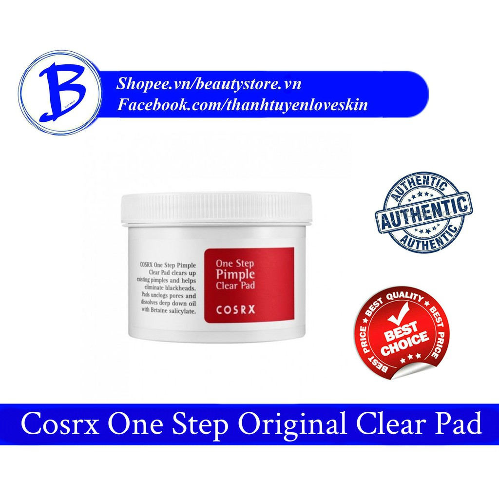 Bông Tẩy Tế Bào Chết Cosrx One Step Original Clear Pad