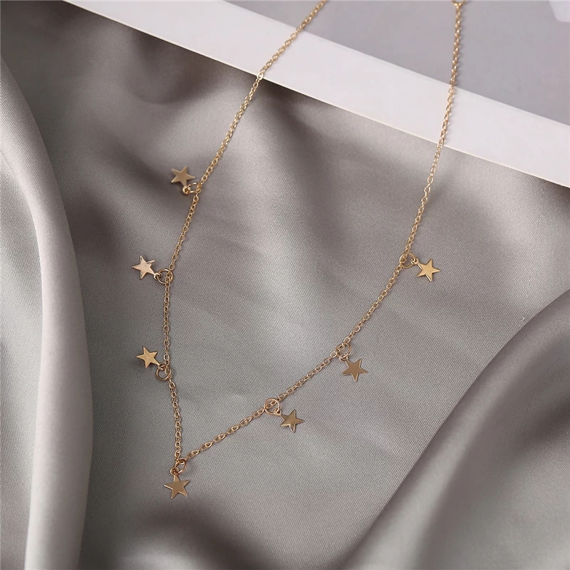Vòng Cổ Choker Hình Ngôi Sao Thời Trang Dành Cho Nữ