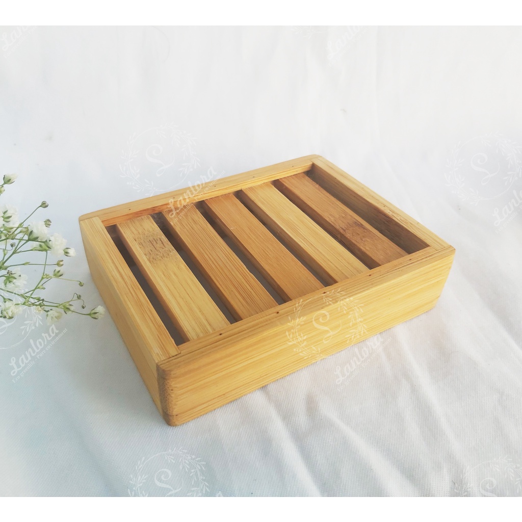 Khay xà bông tre kiểu mới