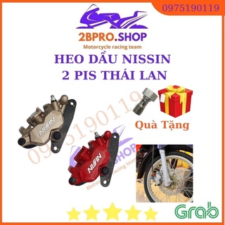 Heo dầu Nissin chính hãng Thái lan , cụm dầu thắng trước Nissin thái lan 2 piss gắn xe máy - 2BPRO.SHOP