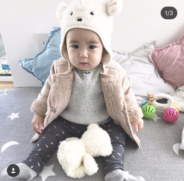 Mũ len H&M xuất xịn cho bé