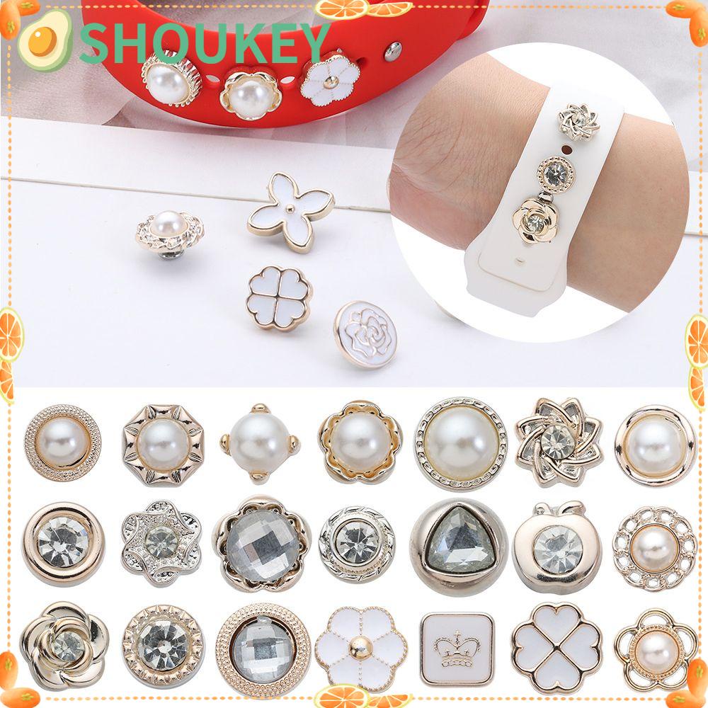 Nhẫn Đeo Tay Đính Ngọc Trai Thời Trang Cho Đồng Hồ Apple