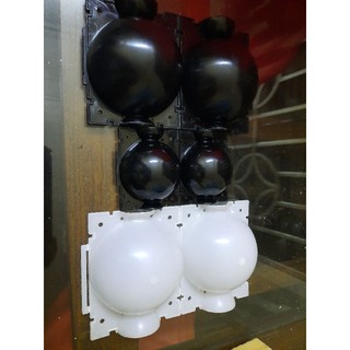 Bầu chiết cành size M (màu đen/Trong suốt)