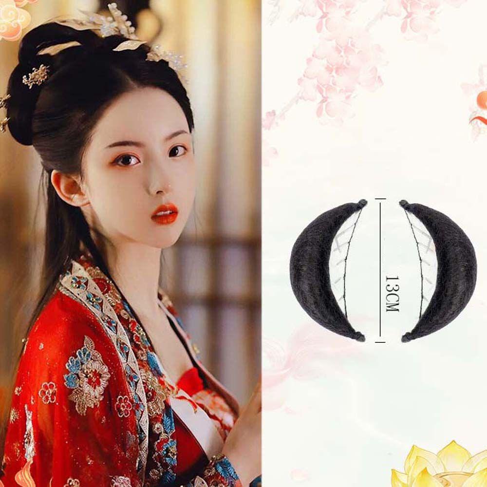 ANEMONE Búi Tóc Giả Phong Cách Trung Hoa Cổ Điển Cho Nữ