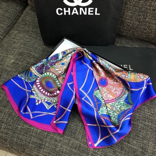 KHĂN LỤA VUÔNG 70x 70 100% silk