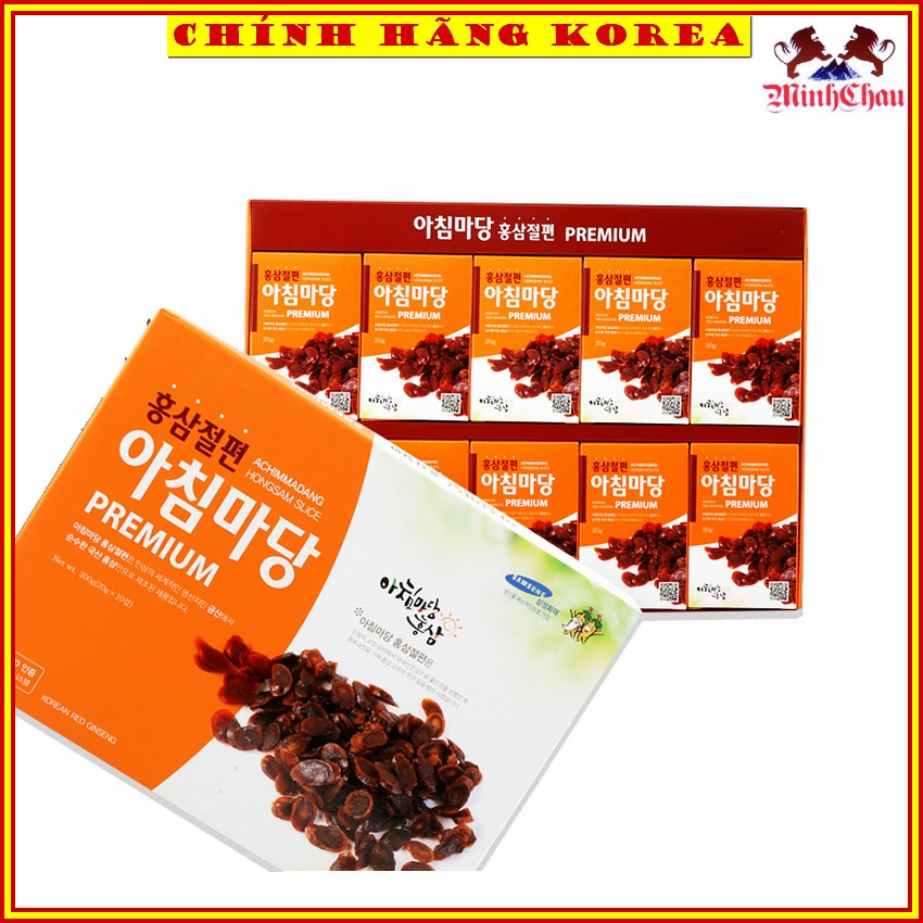 Hồng Sâm Lát Tẩm Mật Ong Achim Hàn Quốc, Hộp 200g, minhchau