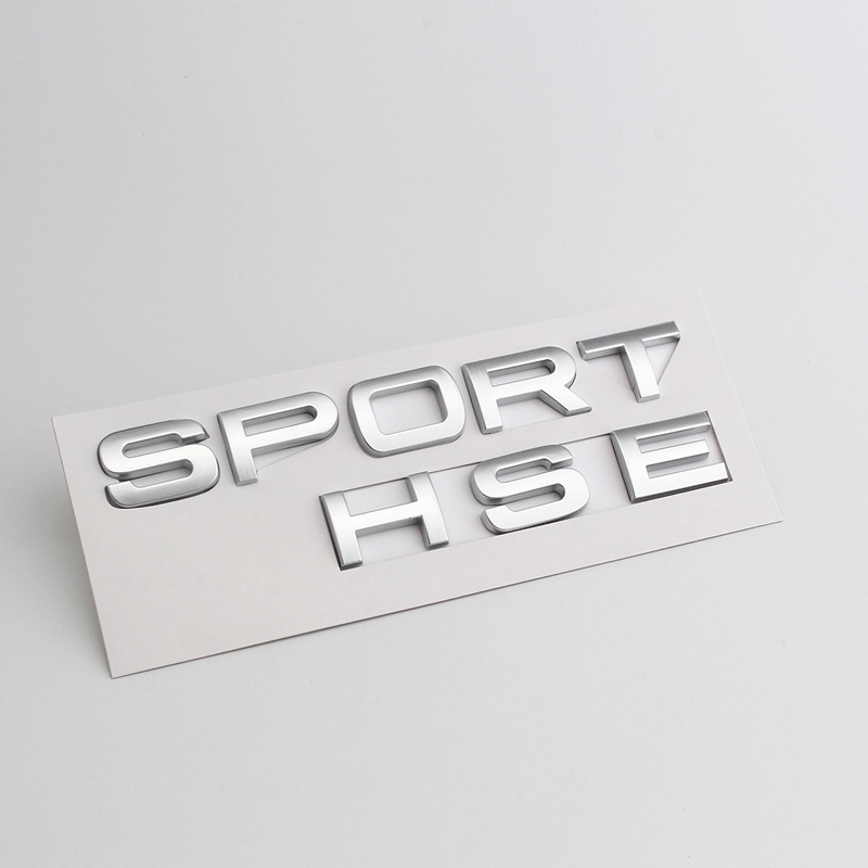 Logo Dán Trang Trí Đuôi Xe Hơi Thể Thao Land Rover SPORT HSE