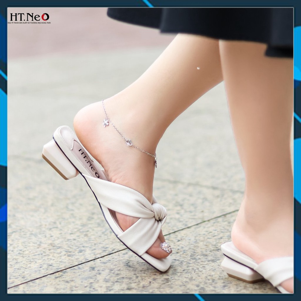 Giày da nữ - giày nữ HT.NEO da bò thật 100% da siêu mềm dễ đi khâu chắc chắn kiểu dáng nhẹ nhàng SDN68