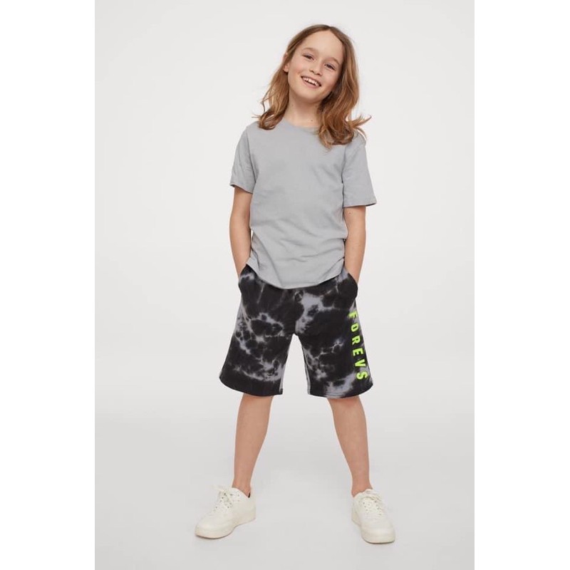 Bộ Hè Bé Trai Forevs Ombre Đen