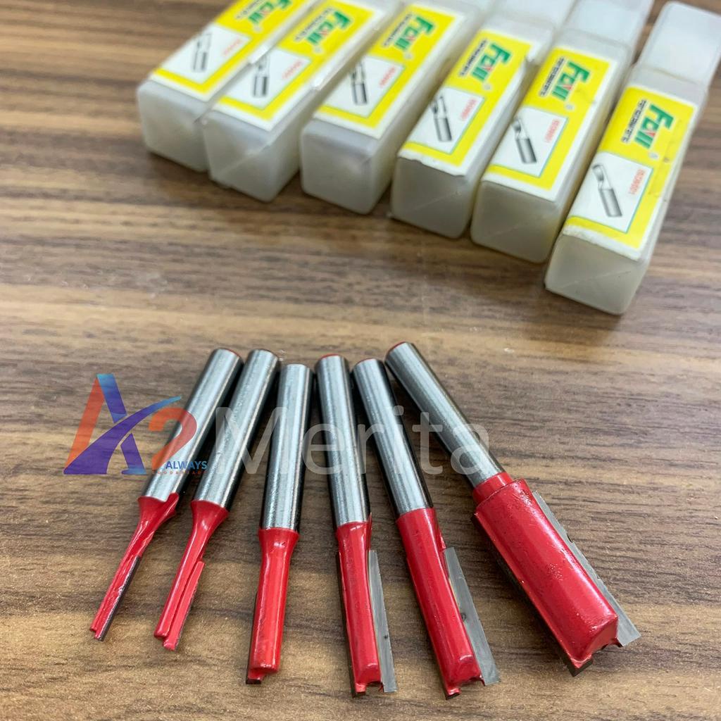 Mũi phay thẳng cốt 1/4"  Fanga
