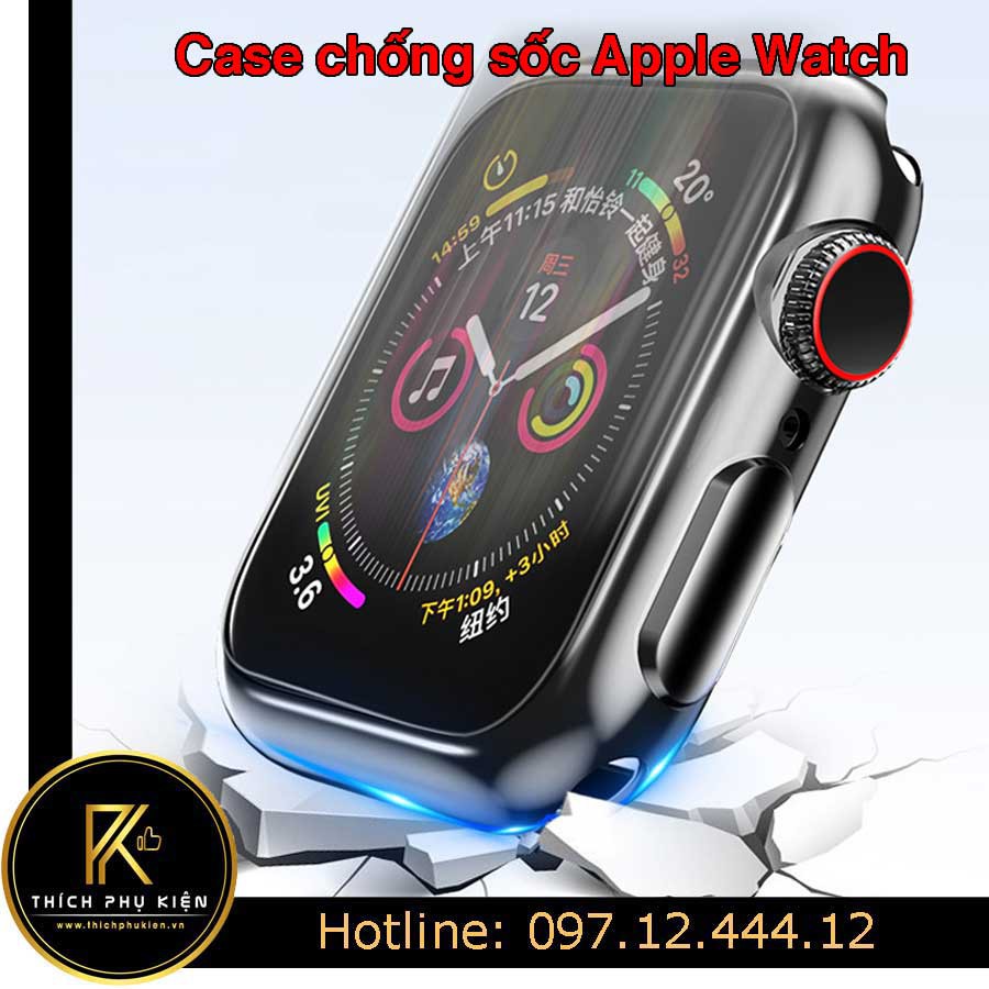 Ốp Chống Sốc Apple Watch/Case Chống Va Đập Đồng Hồ iWatch Series 1/2/3/4/5