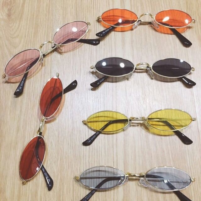 Kính thời trang đủ màu:lục giác,kính vuông,dẹt nobita | BigBuy360 - bigbuy360.vn