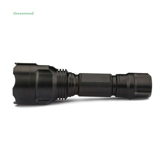 Green❤ Rechargeable 5000lm C8 Q5 18650 LED Flashlight High Brightness 5 Modes Torch