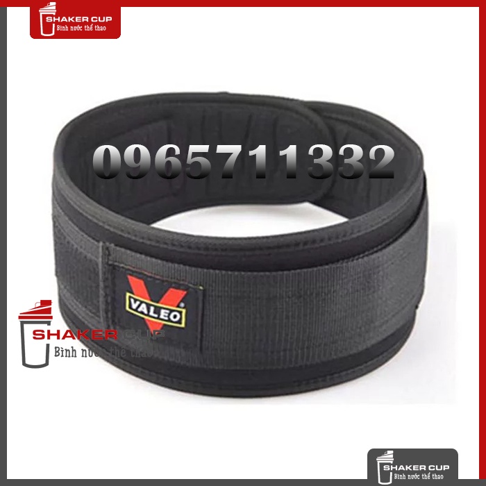 Đai Lưng Đai Mềm Tập Gym Bản Nhỏ Lifting Belt Valeo