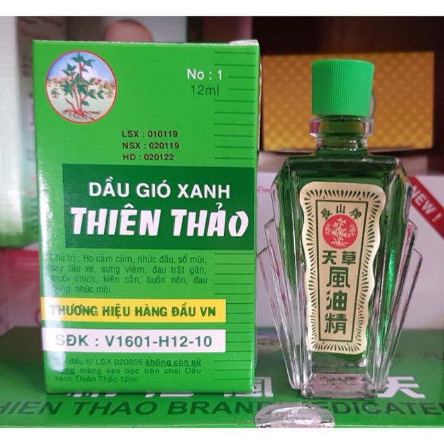 DẦU GIÓ XANH THIÊN THẢO  lọ to