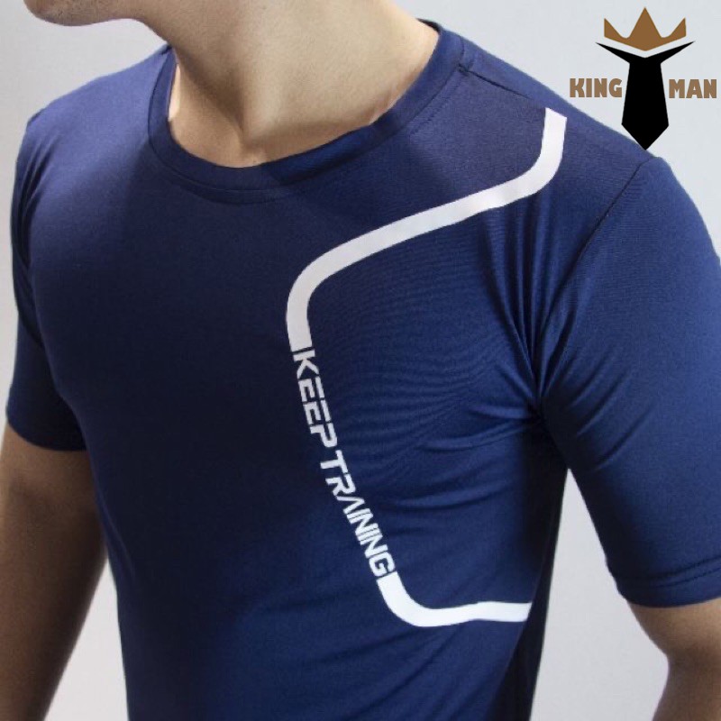 [FREESHIP] Bộ thể thao nam tập gym, quần áo tập thể thao nam Keep Training Kingman | BigBuy360 - bigbuy360.vn